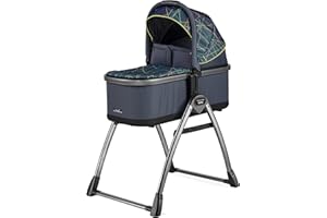 Peg Perego Bassinet with Home Stand for Ypsi-Veloce-Vivace, New Life (Blue)