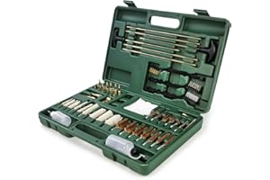GUGULUZA Universal Gun Cleaning Kit for All Guns, Hunting Rifle Handgun Pistol Shot Gun Cleaning Supplies for All Caliber, Po
