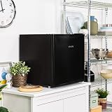 Abode Table Top Freezer 31L Black Freestanding 4 Star Reversible Door 1 Shelf view 7