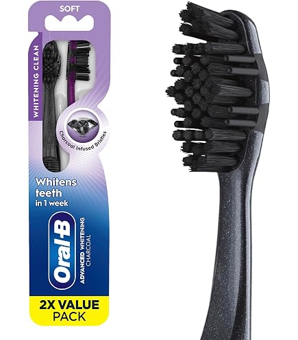 Oral−B D5015132XBK Amazon.com : Oral B Cavity Defense 123 Soft Black Toothbrush (Pack