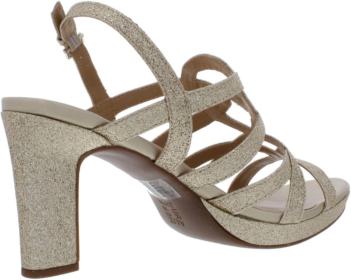 naturalizer cameron silver glitter