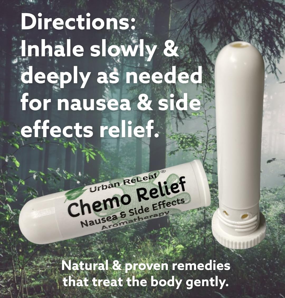 Urban ReLeaf Chemo Relief & Side Effects Aromatherapy! Fast Help! Soothe Upset Stomach, Queasy! 100% Natural Essential Oils!