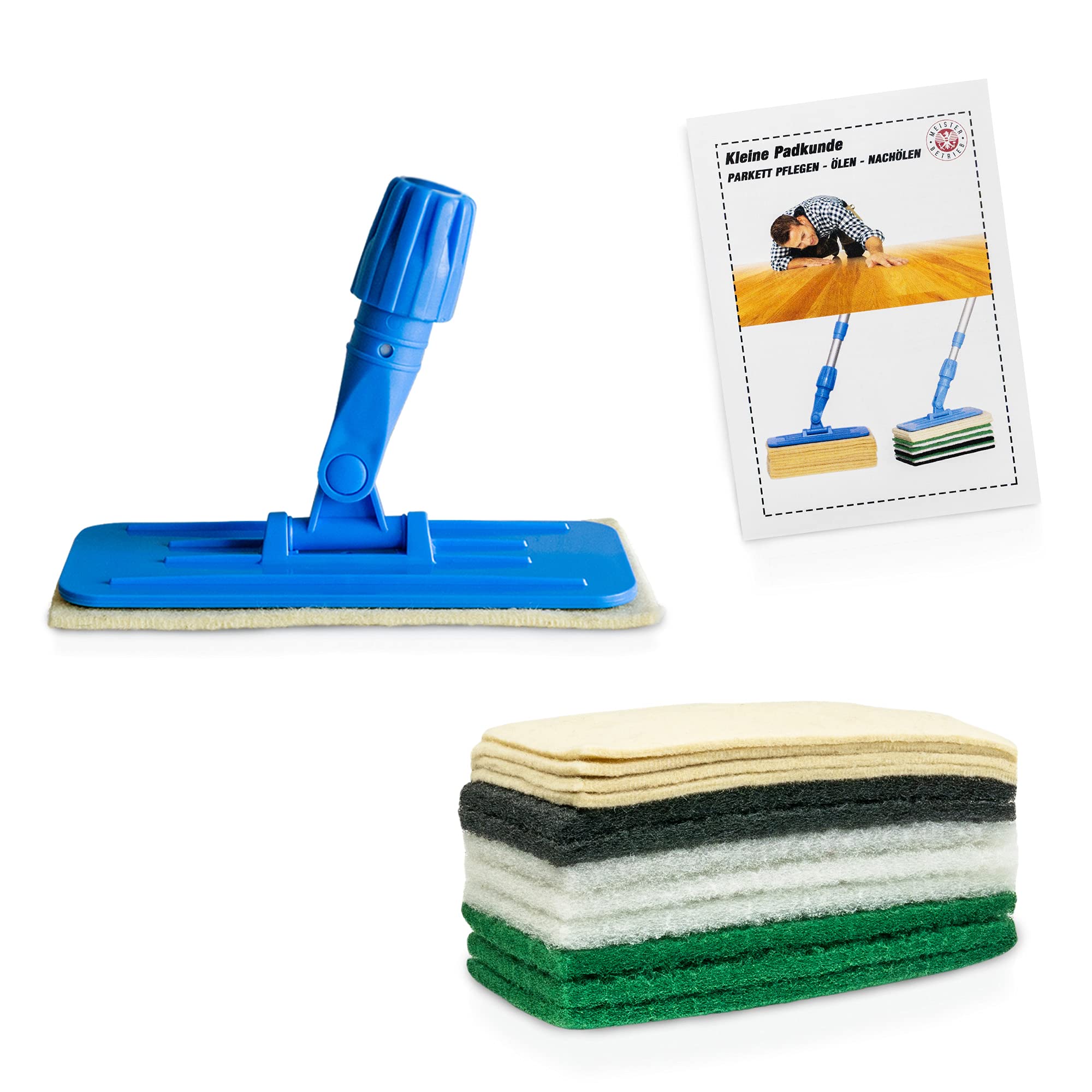 Soft-Sheep, Pad Holder Pro - Set"Parquet Reoiling"