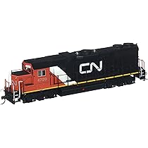 Bachmann Canadian National EMD GP 38-2 Diesel Locomotive Toy.