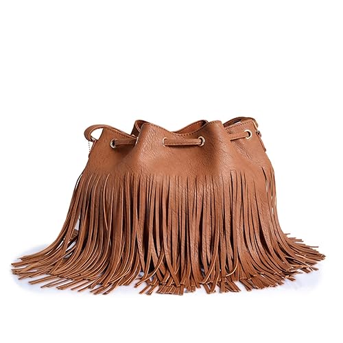 Lino Perros Womens Shoulder Bag (Tan)