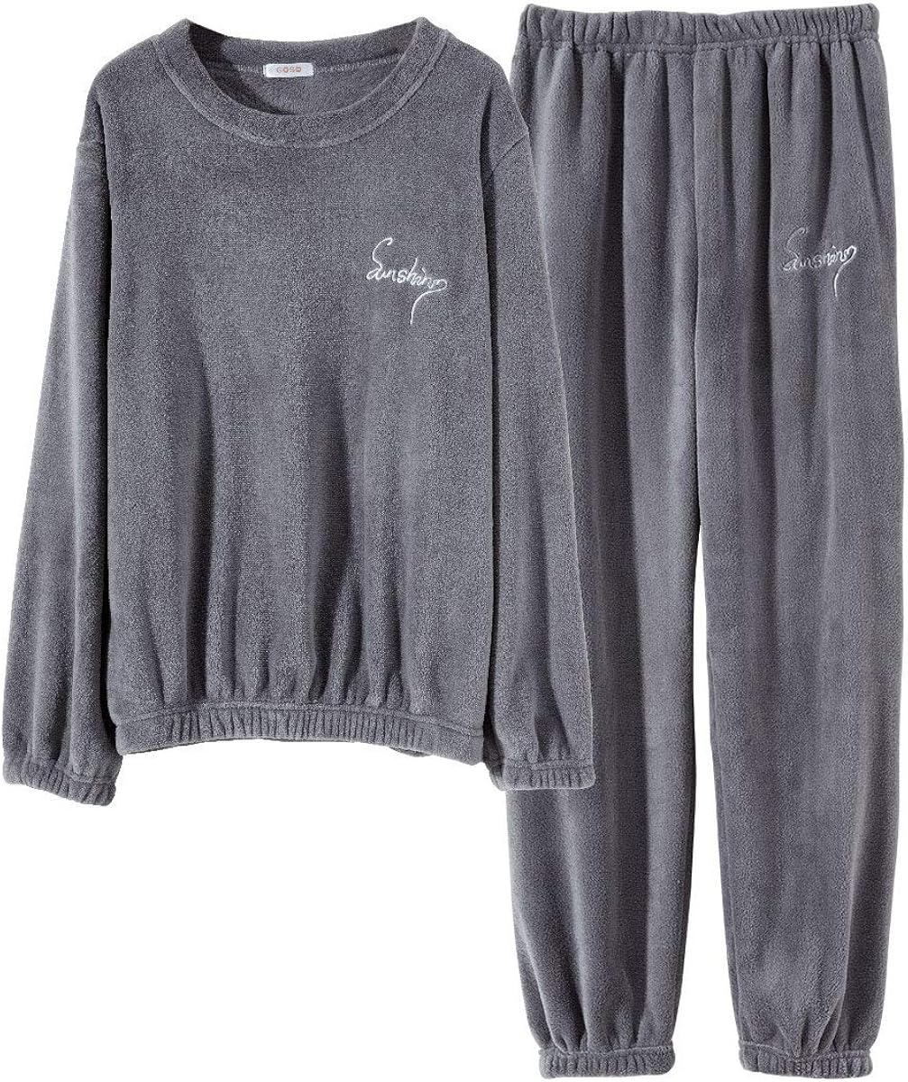 GOSO Girls Pajamas Size 12 14 16 18Warm Winter Fleece Pjs for Teen