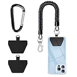 SHANSHUI Phone Lanyard, Spring Rope Phone Tether