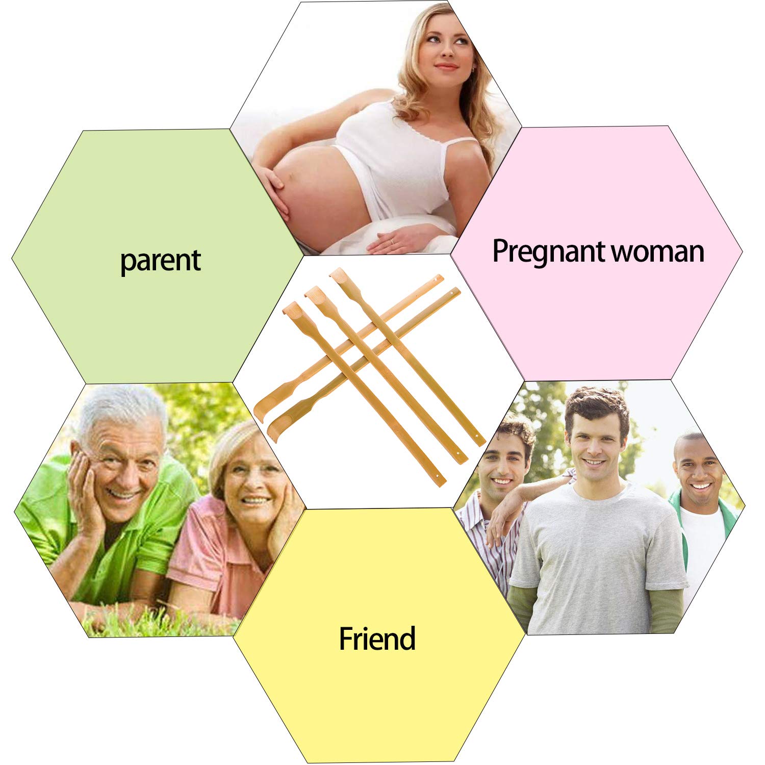 Back Scratcher, 3 Piece 17\