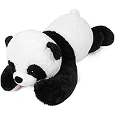 Wepop 5lb Weighted Stuffed Animals, 24in Big Panda Plush, Cute Soft Plushie Pillows for Adults Boys Girls