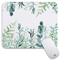 Armanza Square Mouse Pad Green Grass, Personalized