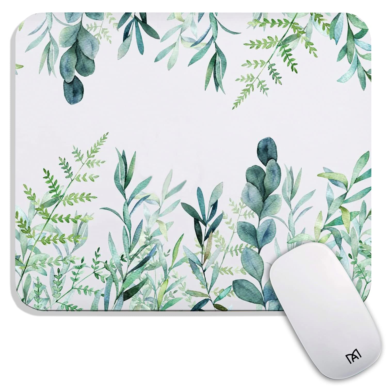 Armanza Square Mouse Pad Green Grass, Personalized