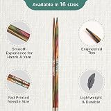 KnitPro Symfonie Interchangeable Circular Needles 5\" 3.25mm view 3