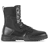 5.11 Tactical Men's Speed 4.0 8" Side Zip Boot – Slip-Resistant, Heat-Deflecting, Cushioned Comfort, Style 12454ABR, Black, 9 Medium