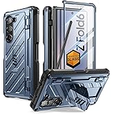 SUPCASE for Samsung Galaxy Z Fold 6 Case with S Pen Holder (UB Pro) [Built-in Screen Protector & Kickstand] [Military-Grade Protection] Heavy Duty Rugged Phone Case 360° Full Shockproof Cover, Tilt