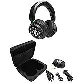 Mackie MC Series Professional Monitoring Closed-Back Headphones with Leather Headband (MC-350)
