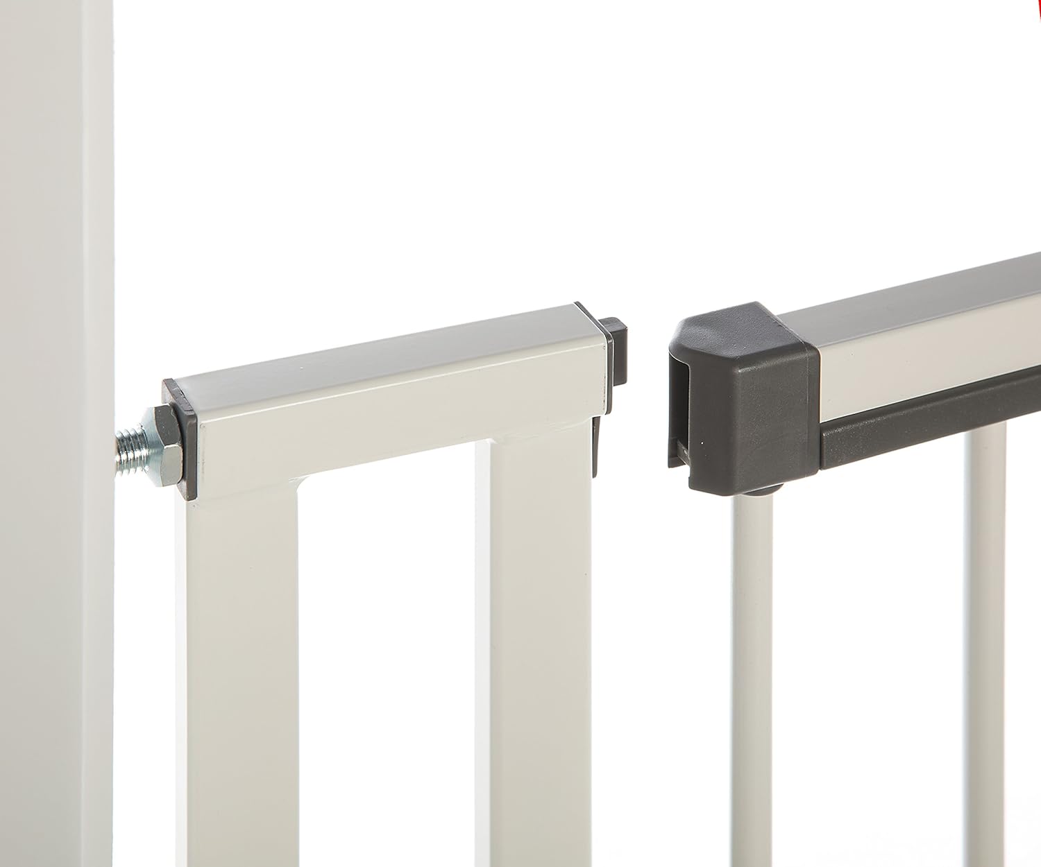 Geuther Easylock Mesh Barrier White and Silver Size: 84.5 - 92.5 cm, 84,5 - 92,5 cm - Image 5