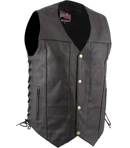 Amazon.com: USA Leather 1201 Men's Black Classic Club Style