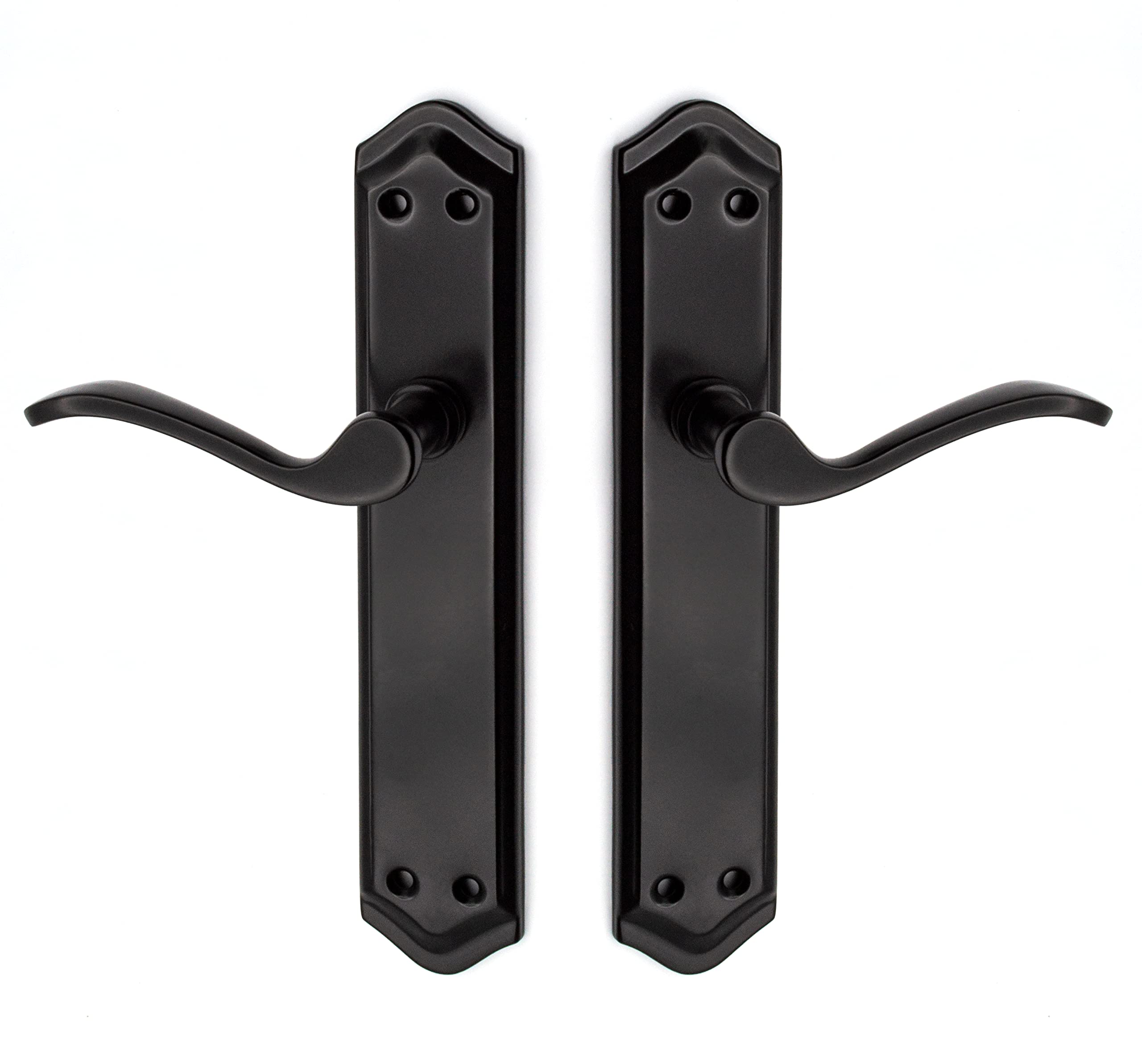 ARCO · Door Knob Handle Set, Matte Black Finish, Made from Aluminium