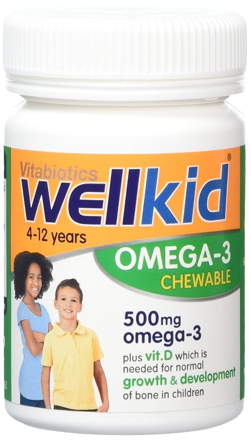 Vitabiotics Wellkid Omega3 Chewable 60 Capsules Amazon.co.uk