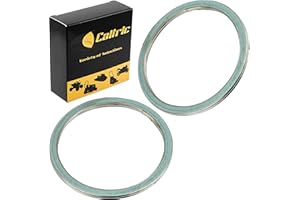 Caltric 2 Muffler Holder Gaskets Compatible with Kawasaki Brute Force 750 Kvf750 4X4I 2005-2016