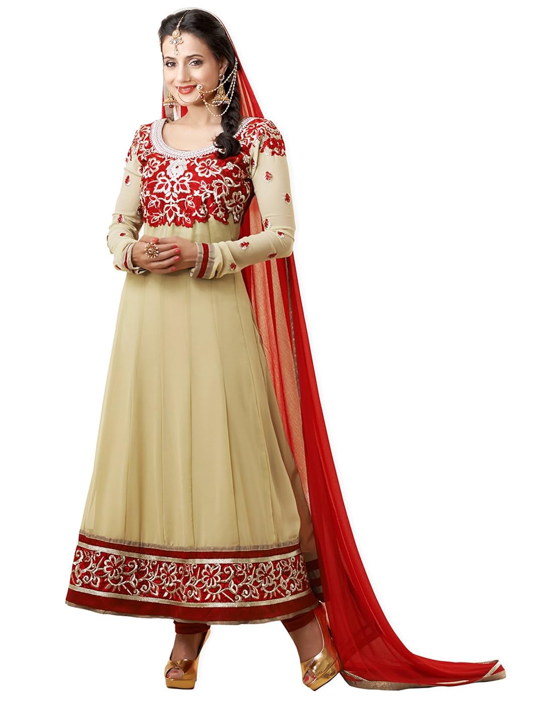 Buy Long Anarkali Gown at Amazon.in