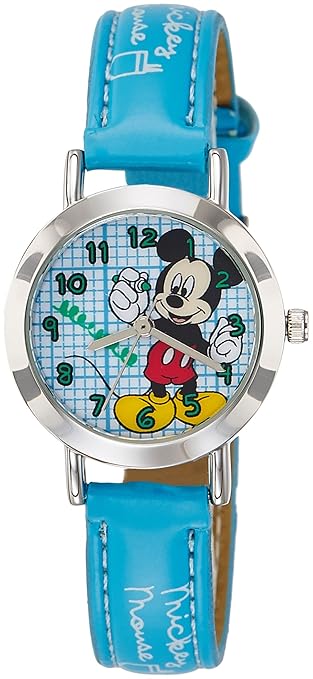 Disney Analog Multi-Color Dial Childrens Watch - 3K2176U-MK (LIGHT BLUE)