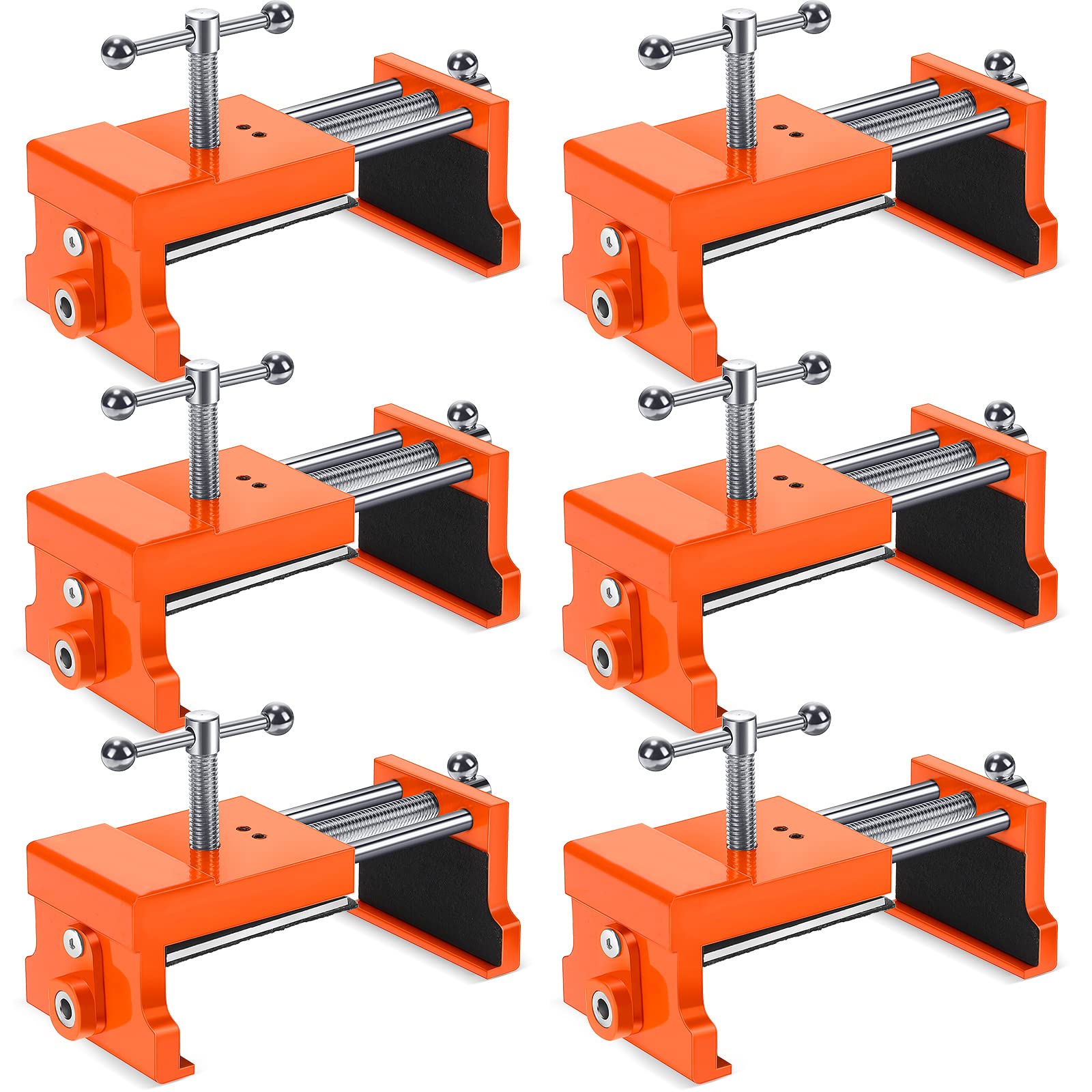Photo 1 of 6 Pieces Cabinet Clamps, Face Frame Clamp Tools for Installing, 440 Lbs Load Limited Installation Clamps Cabinetry Clamp Face Frames