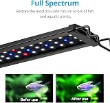 NICREW SlimLED Aquarium Plants Light 75-95 cm with Timer Extendable Brackets view 2