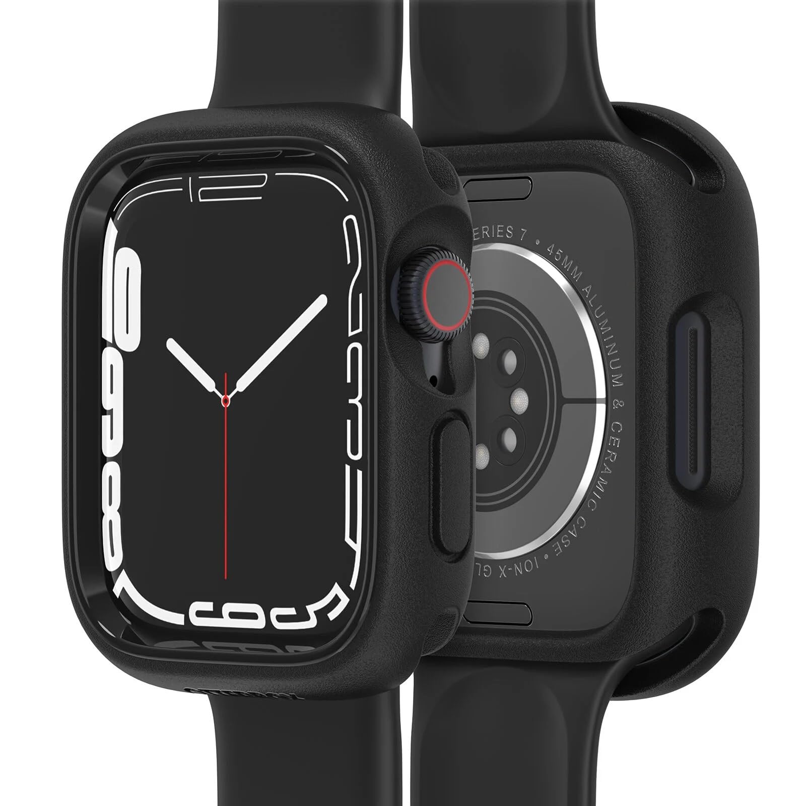 OtterBox Watch Bumper for Apple Watch Series 8/7-45mm, Shockproof, Drop Proof, Sleek Protective Case, Guards Display and Edges, Black — image 1