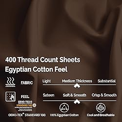 Superior Egyptian Cotton 400 Thread Count Bed Sheet