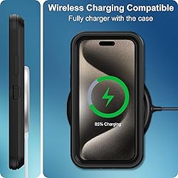 for iPhone 15 Pro Max Case, with Built in Screen