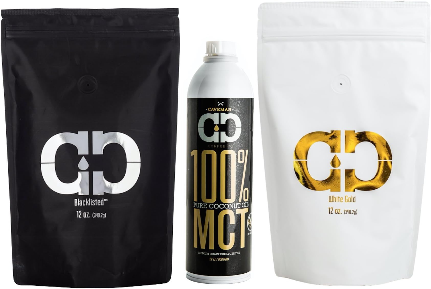 Caveman Coffee Co Coffee Kit with MCT Oil