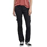 Dickies womens Stretch Twill Straight Leg Cargo