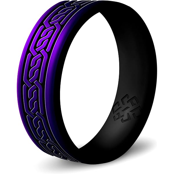 Silicone Ring Women Knot Theory Celtic Silicone Ring For Men And - Main Image