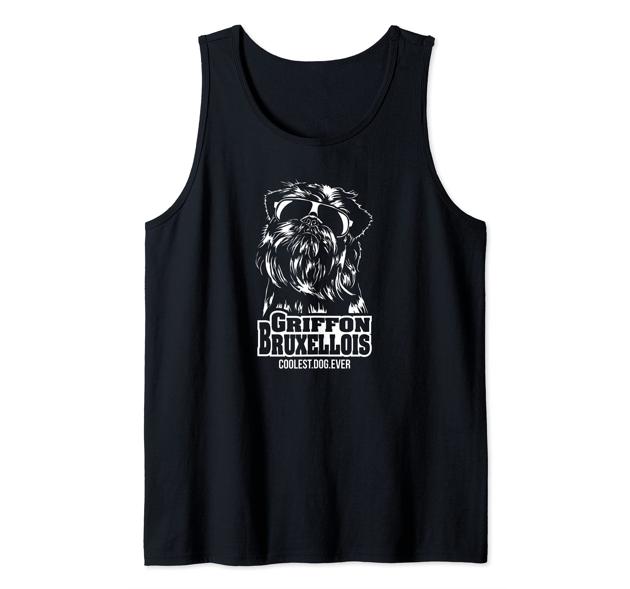 Funny Proud Griffon Bruxellois coolest dog ever dog saying Tank Top