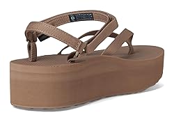 Teva Women's Flatform Sandal Slim, Caribou, 11