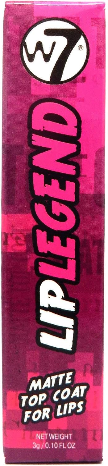 W7 Lip Legend Matte Top Coat for Lips 3 g, pink
