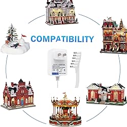 4.5V Power Adapter Compatible with Lemax Lighted