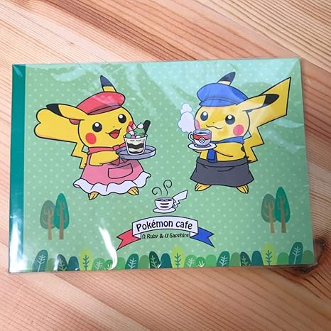 Amazon Co Jp ポケモンカフェ ピカチュウ メモ帳 ホビー