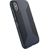 Speck Products Presidio Grip iPhone Xs/iPhone X Case, Eclipse Blue/Carbon Black