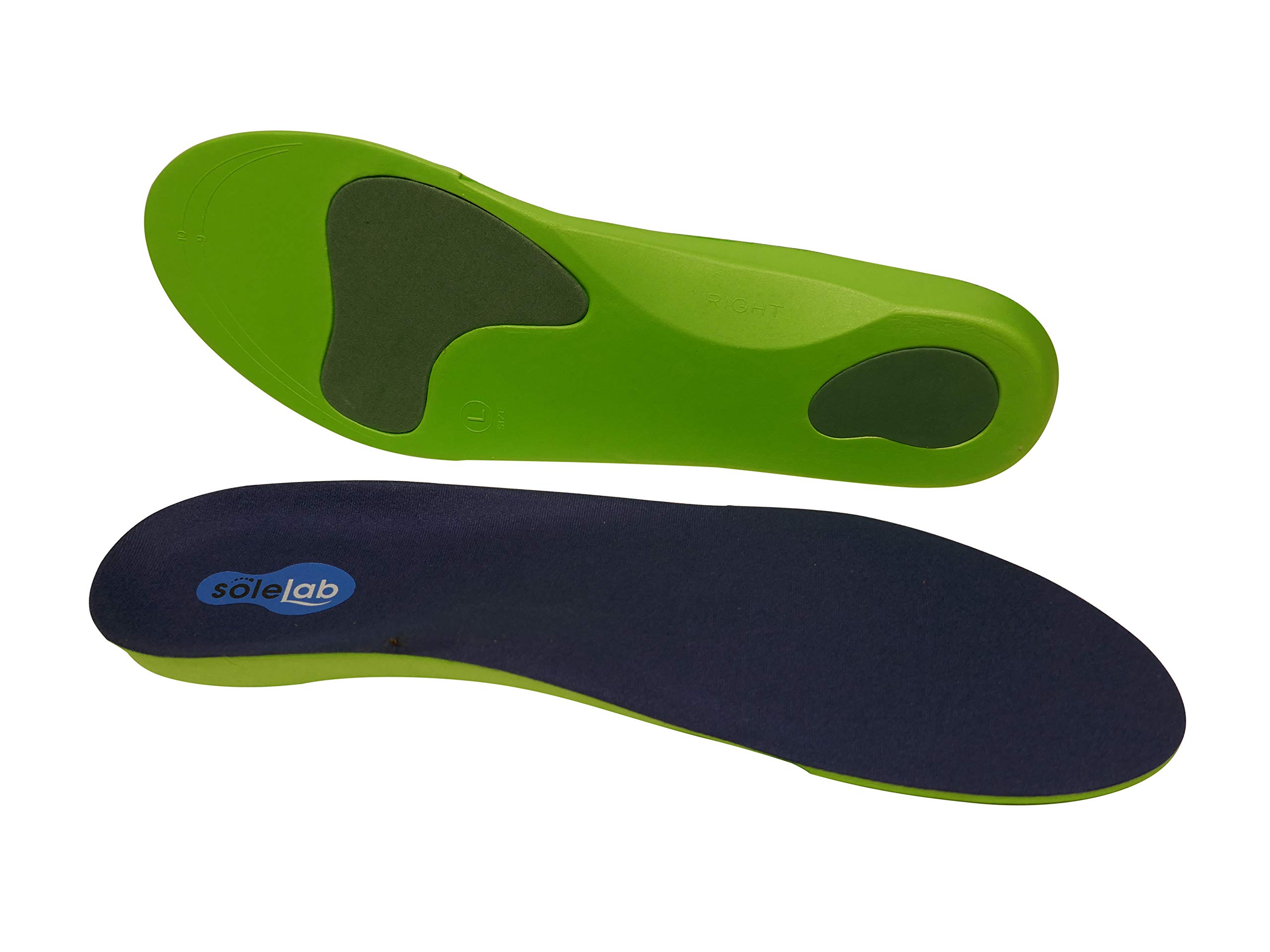 New Quality Arch Support Orthotic Insoles for Plantar Fasciitis, Flat Feet, Fallen Arches & Heel Pain for Men & Women (9-10.5)