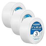 Spartan Industrial - 2" X 30 yd White Duct Tape - 3