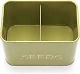 Katai Steel Seed Storage Box Organiser Green with 20 Envelopes and Dividers view 6