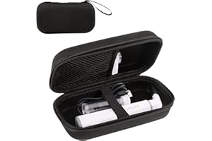 AJFHKJ Hard Carrying Case compatible with ScopeAround Wireless Otoscope，Dual View Ear Camera Storage Case for Travel-Black