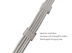Threetwofour LED Strip Light Clips self Adhesive