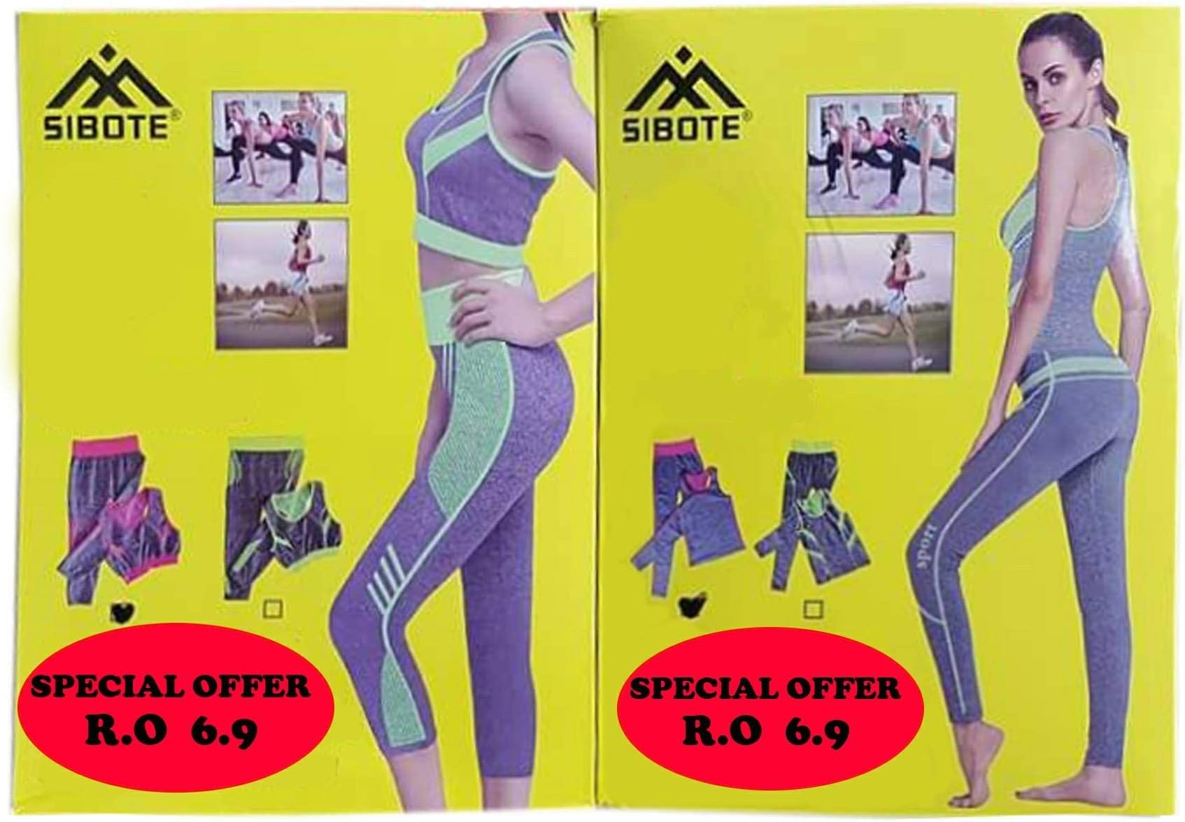 Women's 2 Piece Sports Sets Yoga Fitness Seamless Sports Bra+Pants Leggings Set