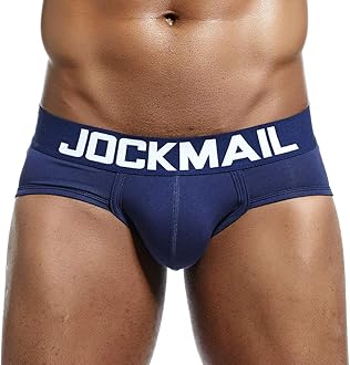 JOCKMAILMens Brief Sport Breathable Underpants Sexy Pouch Boxer Brief
