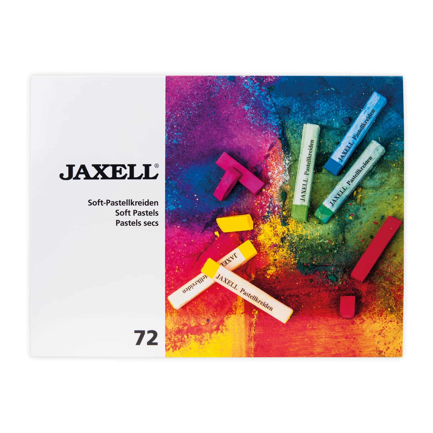 Jaxell Soft Pastel Crayons 47648 – (Pack of 72