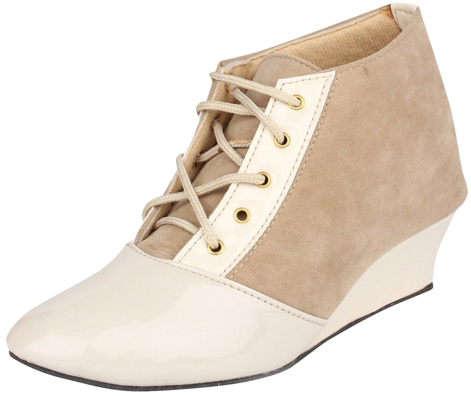 bonzer women's patent leather boots