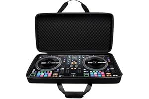 DR·AMIU Hard Case Compatible with RANE ONE/Pioneer DDJ-SX/SX2/SX3 DJ Set and DJ Controller - Storage Carrying Bag Black